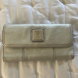 Tignanello silver wallet